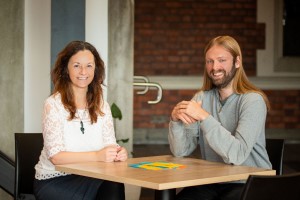 Sally Bodkin-Allen and James Savage