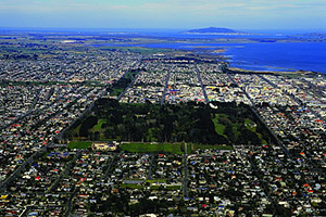 Invercargill city - aerial shot